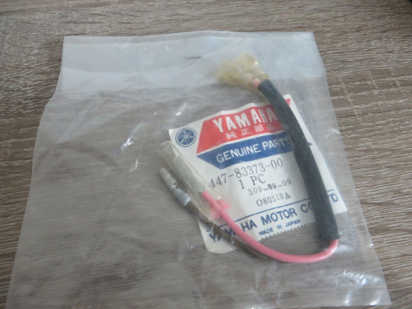 Yamaha Anschluss Kabel Hupe XS650 447 lead wire horn 447-83373-00 Original NEU 447-83373-00 Original Ersatzteil – MG-Teilesho